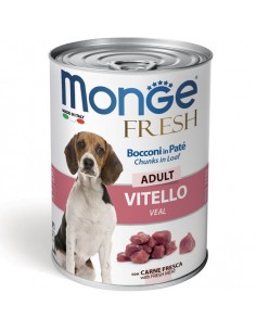 Monge Fresh pate ternera para  perros